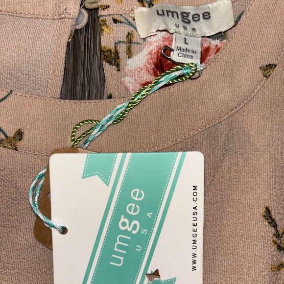 Umgee ultra elegant romper jumpsuit size large new nwt - Picture 9 of 13